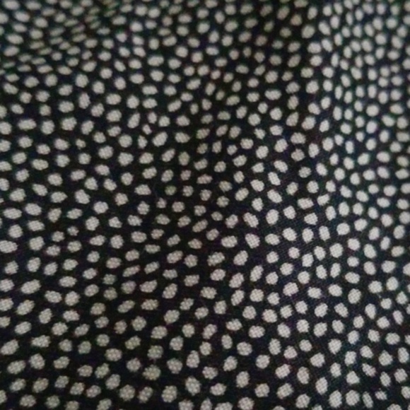 Vintage Button Front Skirt Black Tan Victorian Maxi Size M - Picture 5 of 6